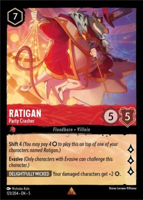Ratigan - Party Crasher - Lorcana Player